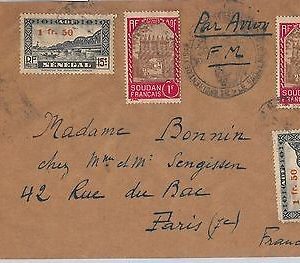 55047 -   S DAN / SENEGAL -  POSTAL HISTORY:  COVER to ITALY - NICE!