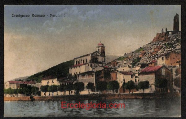 ad8665 - CARTOLINA D'EPOCA - Roma Provincia -  Trevignano Romano  1919