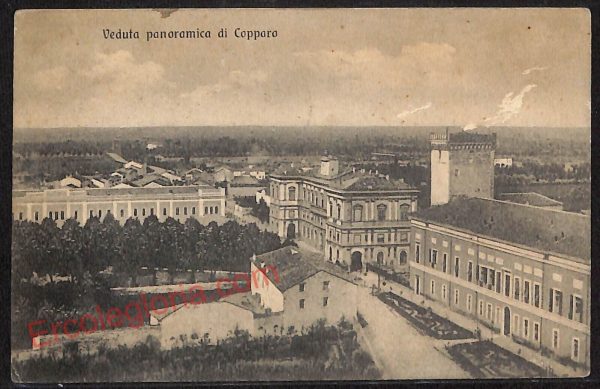 ae6183 - CARTOLINA D'EPOCA - Ferrara Provincia - Copparo  1914