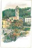 CARTOLINA d'Epoca - COMO : BELLAGGIO -  ILLUSTRATA