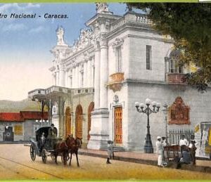 af2943 - VENEZUELA - VINTAGE POSTCARD - Caracas - Teatro Nacional