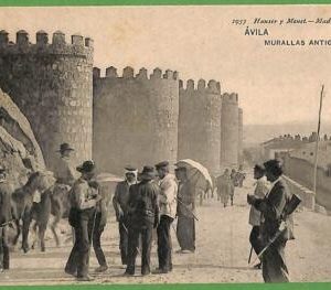 0760 - SPAIN - VINTAGE POSTCARD   Postal Antigua - Avila