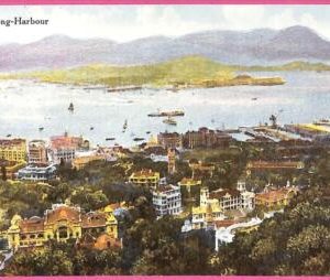 af8778 - HONG KONG -  VINTAGE POSTCARD - Harbour