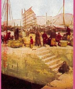 af8783 - HONG KONG -  VINTAGE POSTCARD - Harbour