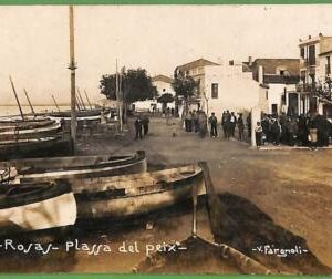 ah1787 - SPAIN - VINTAGE POSTCARD   Postal Antigua - Rosas