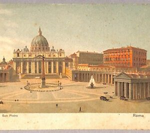 ab0108 - CARTOLINA D'EPOCA - ROMA Città : San Pietro