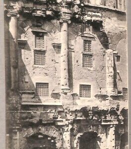 ab0121 - CARTOLINA D'EPOCA - ROMA Città : Avanzi del Teatro di Marcello