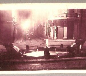 ab0133 - CARTOLINA D'EPOCA - ROMA Città : Piazza di Spagna