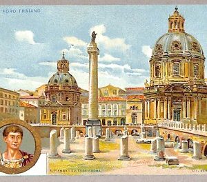 ab0142 - CARTOLINA D'EPOCA - ROMA Città : Foro Traiano