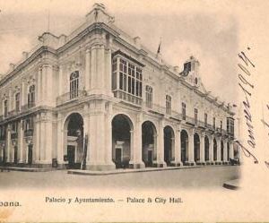 ac1707 - HAVANA -  Vintage Postcard - Palace& City Hall  - 1904