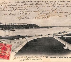 ac1704 - HAVANA -  Vintage Postcard -  Vista de la Bahia - 1904