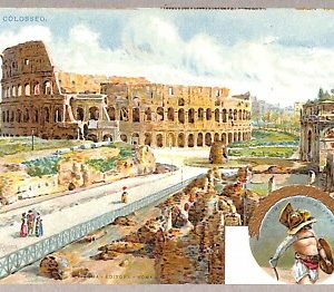 ab0146 - CARTOLINA D'EPOCA - ROMA Città :  Colosseo