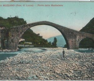 80700 - CARTOLINA d'Epoca - LUCCA  Provincia  - Borgo a Mozzano 1924