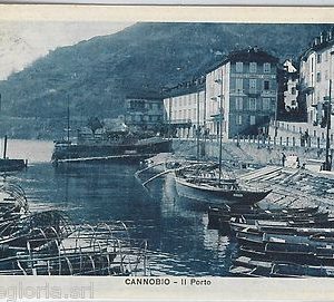 55745 -- CARTOLINA d'Epoca - LAGO MAGGIORE:  Cannobio  1932