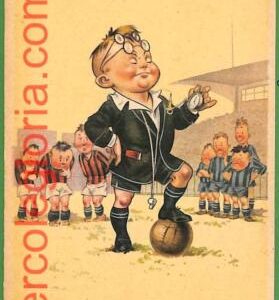 ah2703 - ITALY -- VINTAGE POSTCARD  -  Football Milan INTER - CALCIO Football