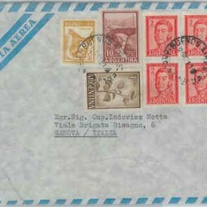 81424 - ARGENTINA - Postal History -  AIRMAIL COVER to  ITALY 1961