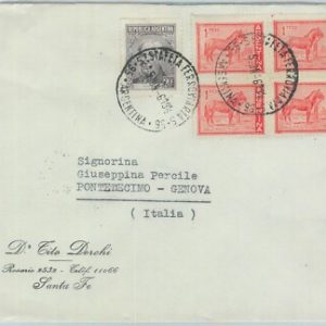 81423 - ARGENTINA - Postal History -   COVER to  ITALY 1961