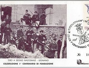 ITALIA REPUBBLICA - BUSTA & ANNULLO SPECIALE: Tiro a segno nazionale  LEGNANO