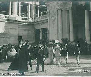 15644  CARTOLINA d'Epoca TORINO : ESPOSIZIONE 1911 - Reali - Fotografica ROYALTY