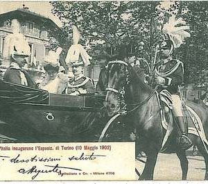 15663  CARTOLINA d'Epoca TORINO Città : ESPOSIZIONE 1902 - Reali ROYALTY