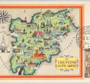 45969  - ITALY -MAXIMUM CARD -1952 - Serie LAVORO : TRENTINO ALTO ADIGE  200 L