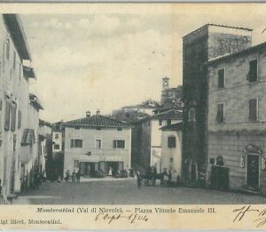 80745 - CARTOLINA d'Epoca - PISTOIA  Provincia  -  MONTECATINI TERME    1904