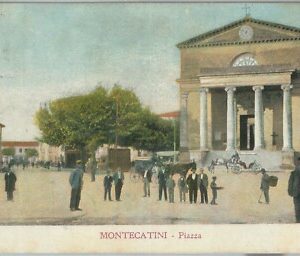 80747 - CARTOLINA d'Epoca - PISTOIA  Provincia  -  MONTECATINI TERME