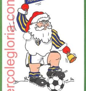 ah2638 - ITALIA - VINTAGE POSTCARD  - Parma FOOTBALL Club -  CHRISTMAS