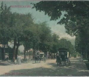 80755  - CARTOLINA d'Epoca - PISTOIA   -  MONTECATINI TERME   1901