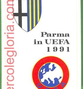 ah2637 - Italia - POSTAL HISTORY  - Parma in UEFA 1991 - FOOTBALL Calcio