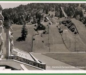 ah2656 - GERMANY -  VINTAGE POSTCARD  - Garmisch: Olympic Stadium 1952