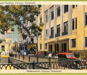 af2866 - VENEZUELA - VINTAGE POSTCARD - Caracas - Gobernacion - 1949
