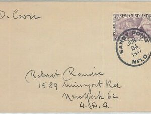 74815 - CANADA Newfoundland - POSTAL HISTORY - FDC Cover 1947 Boats CABOT