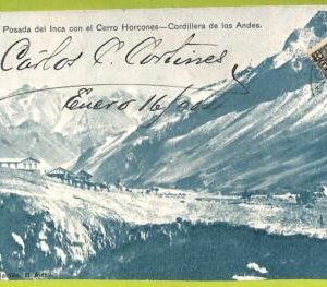 af0740 - ARGENTINA - Vintage Postcard - Cordillera de los Andes