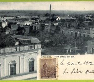 af0744 - ARGENTINA - Vintage Postcard - Pergaminto - 1912