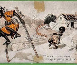 ah2129 - VINTAGE POSTCARD Postal Antigua - Ethnic  American