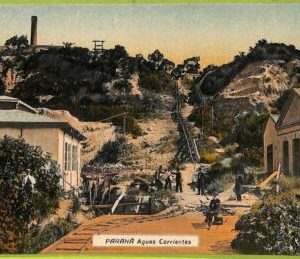 af0769 - ARGENTINA - Vintage Postcard - Parana - Aguas Corrientes