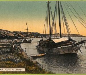 af0754 - ARGENTINA - Vintage Postcard - Parana - Puerto de Cabotaje