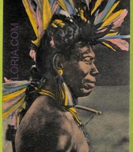 af0572 - ARGENTINA - Vintage Postcard - Indios Chamacoco, Chaco