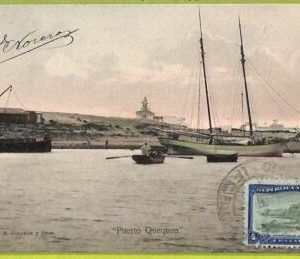 af0732 - ARGENTINA - Vintage Postcard - Necochea  ''Puerto Quequen''