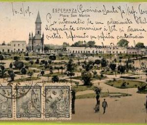 af0659 - ARGENTINA - Vintage Postcard - Esperanza - 1907