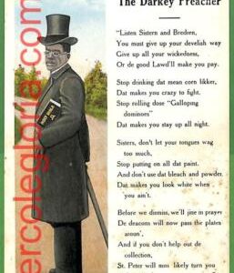 ah2079 - VINTAGE POSTCARD Postal Antigua -  Ethnic American