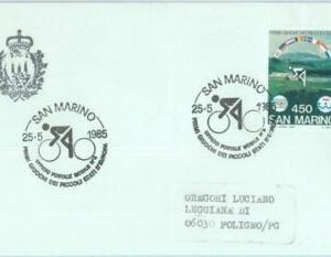 89844 - SAN MARINO - Postal History - SPECIAL POSTMARK 1985  SPORT  Cycling