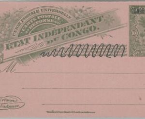 74647 -  Independent Congo - POSTAL HISTORY -  Stationery Card H & G # 28