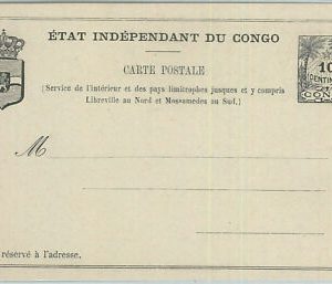 74628 - Congo Independiente - HISTORIA POSTAL - Entero Postal Tarjeta H&G #4