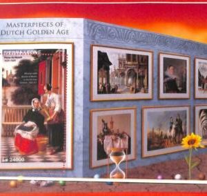 A4800 - SIERRA LEONA - ERROR MISPERF Souvenir s: 2016 Pieter de Hooch, Arte...