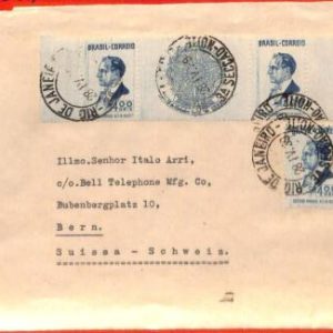 aa2595 - BRAZIL - Postal History -  COVER to SWITZERLAND  1939 - Nice!