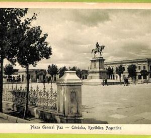 af0592 - ARGENTINA - Vintage Postcard -  Cordoba - Plaza General Paz