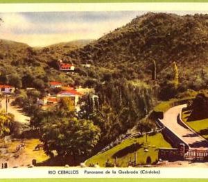 af0599 - ARGENTINA - Vintage Postcard -  Cordoba - Rio Ceballos