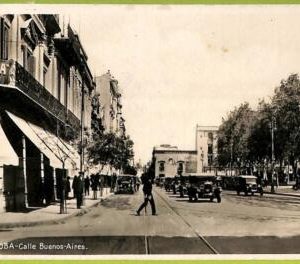 af0602 - ARGENTINA - Vintage Postcard -  Cordoba - Calle Buenos-Aires